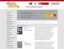 Tablet Screenshot of boekenroute.nl